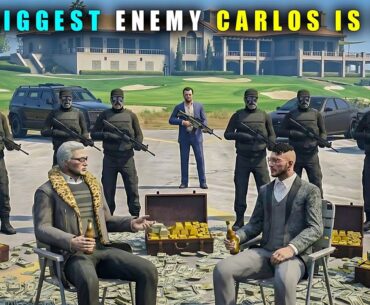 GTA 5 : MICHAEL'S BIGGEST ENEMY CARLOS IS BACK || BB GAMING