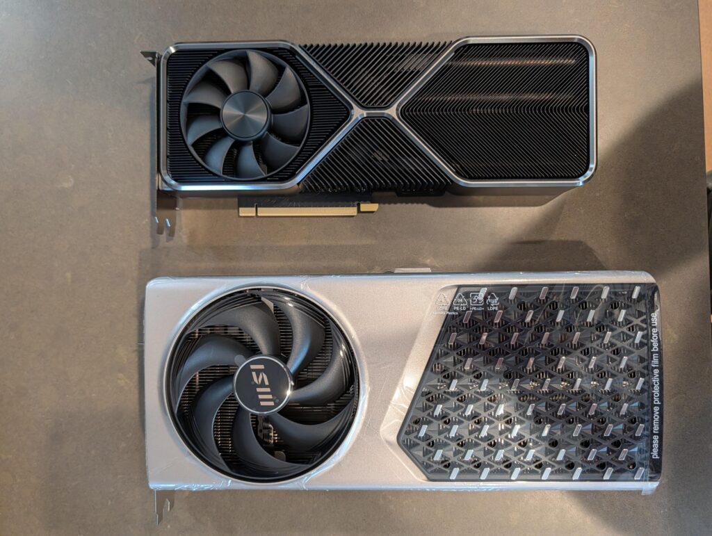 Forgot how large non-FE cards were