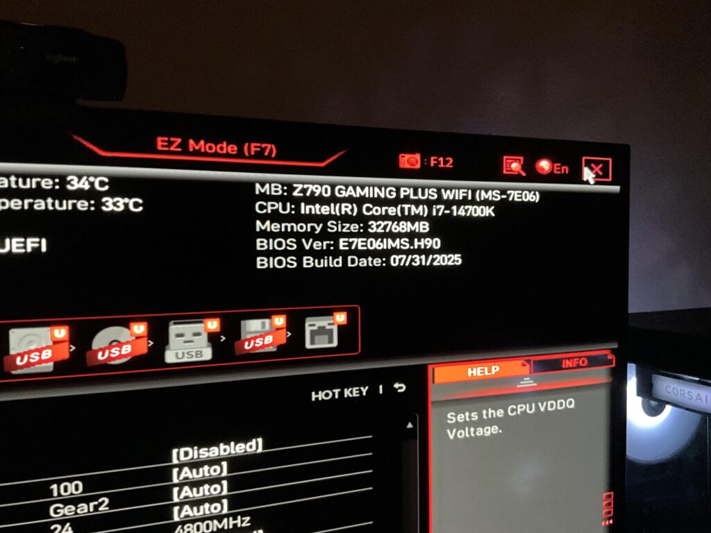 Hello, new member here and I have a question about my build and my recent issues after modifying my Ram Speed Hello, new member here and I have a question about my build and my recent issues after modifying my Ram Speed