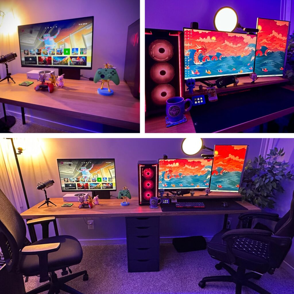 Built a budget setup for my son and I