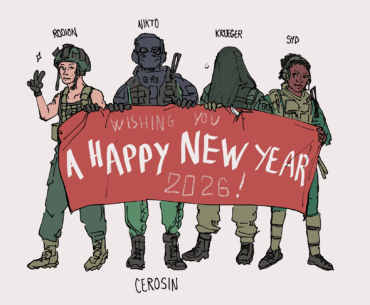 Happy new year doodle :)
