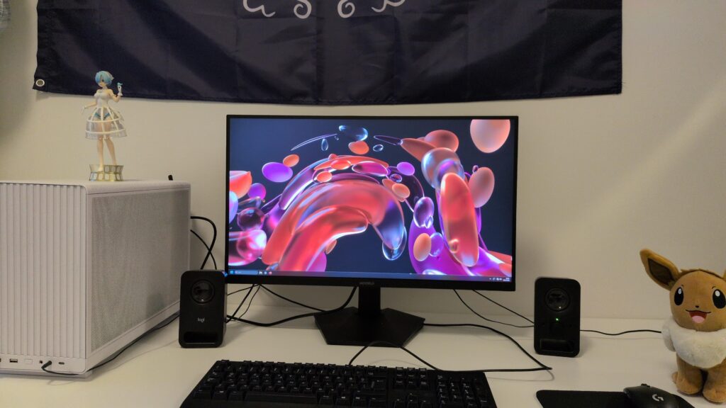 My collage dorm setup