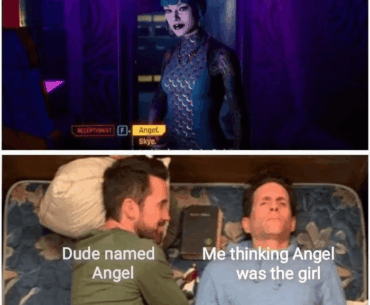 Choosing the name Angel and realizing you made a huge mistake