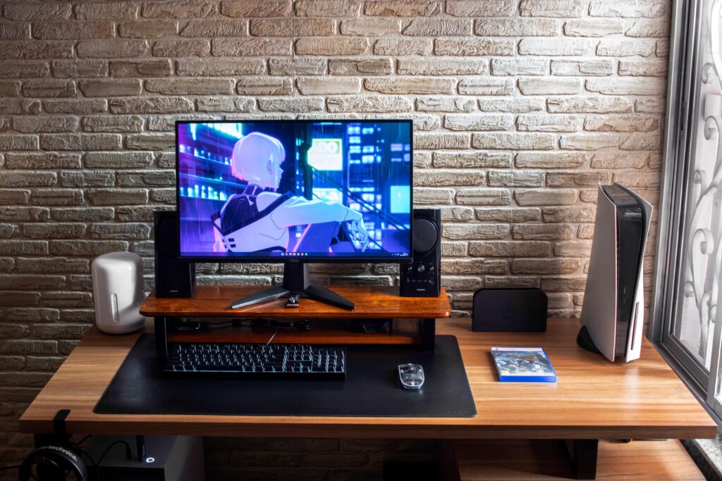 My Current Setup. Waiting for some lighting arrangments to make it complete!