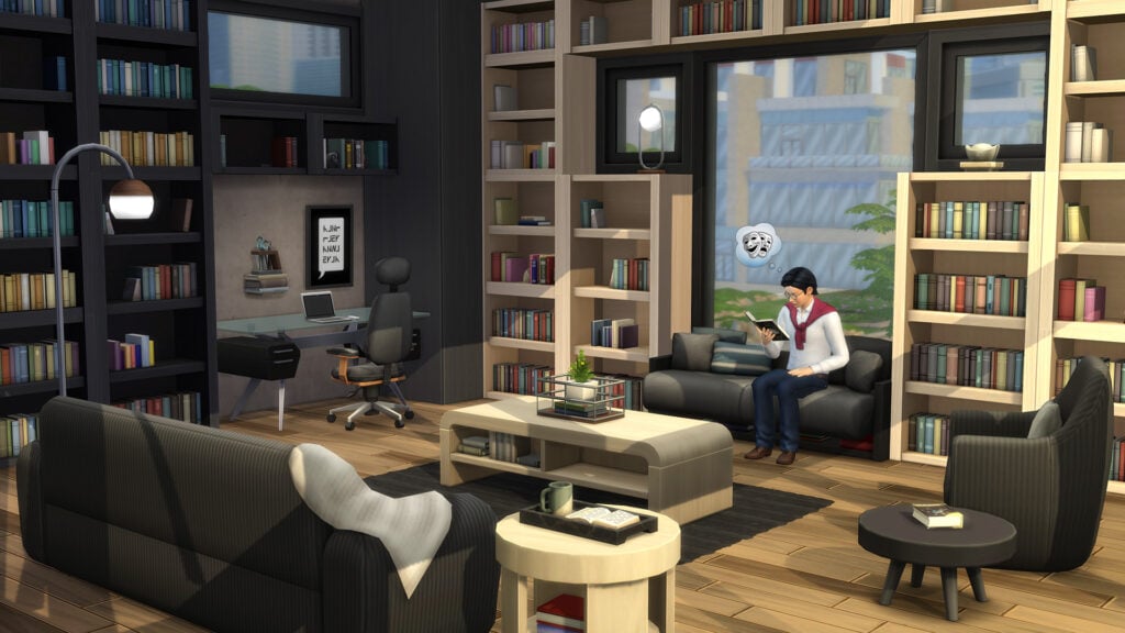new sims 4 kits book nook