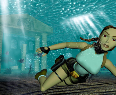Lara Croft in Tomb Raider