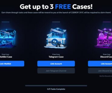 Any legit site with free cases?