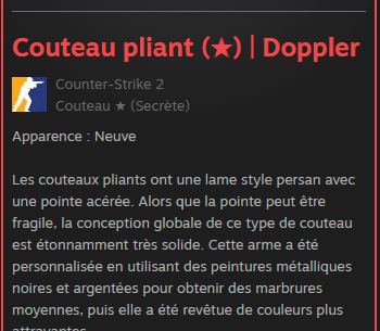 Flip P2 (0.007) + 1 glove case for Skeleton Slaughter FN