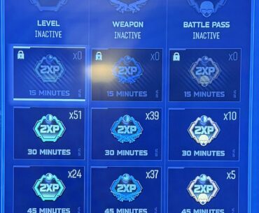 Does anyone else save the Double XP tokens they earn? [COD]