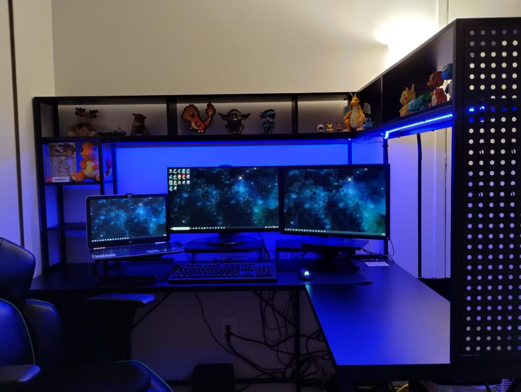 L Shaped Desk Setup