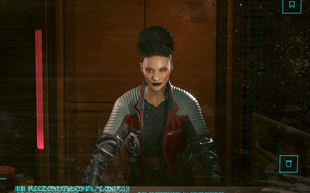 If Johnny only sees what V can see, and if we choose to not look in mirrors throughout the game, does that mean there can be a timeline where Johnny doesn't know what V looks like?