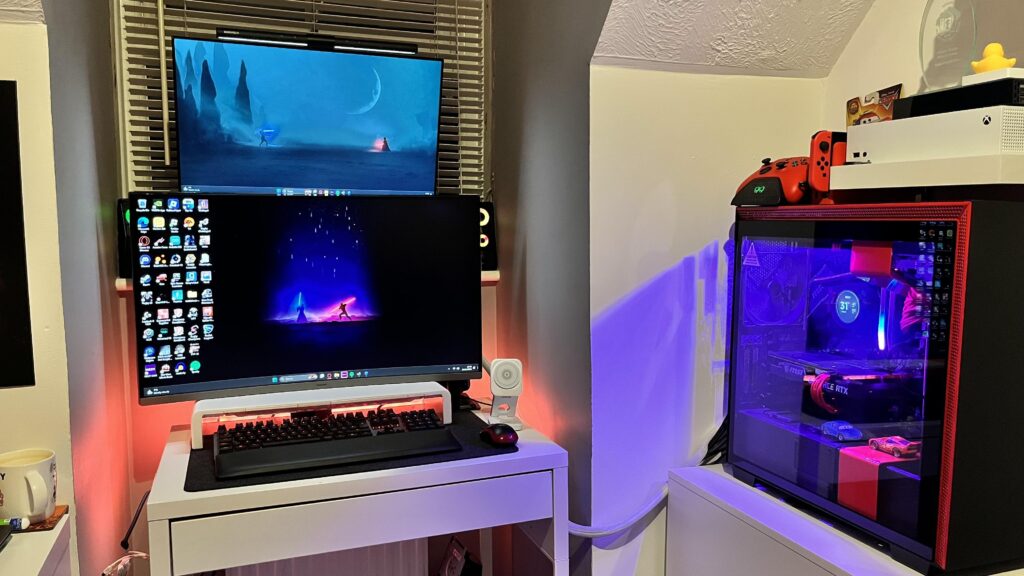 Ikea MICKE setup - thoughts?