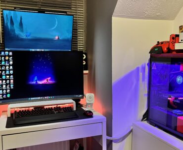 Ikea MICKE setup - thoughts?