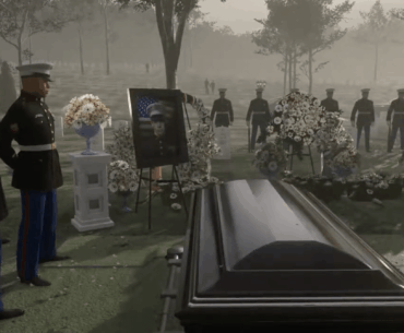 [AW] Welcoming Private William Robert Ions home after being killed in battle while doing nothing for the United States