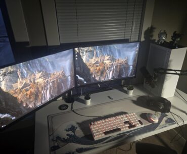 Anything I can do to improve or make my setup cozier?