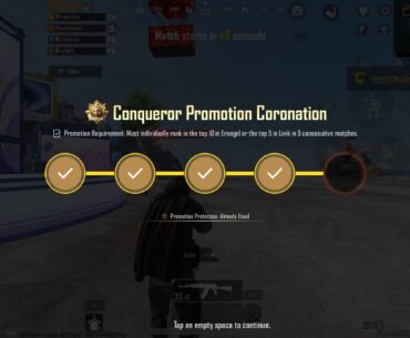 The new conqueror promotion matches were no joke.