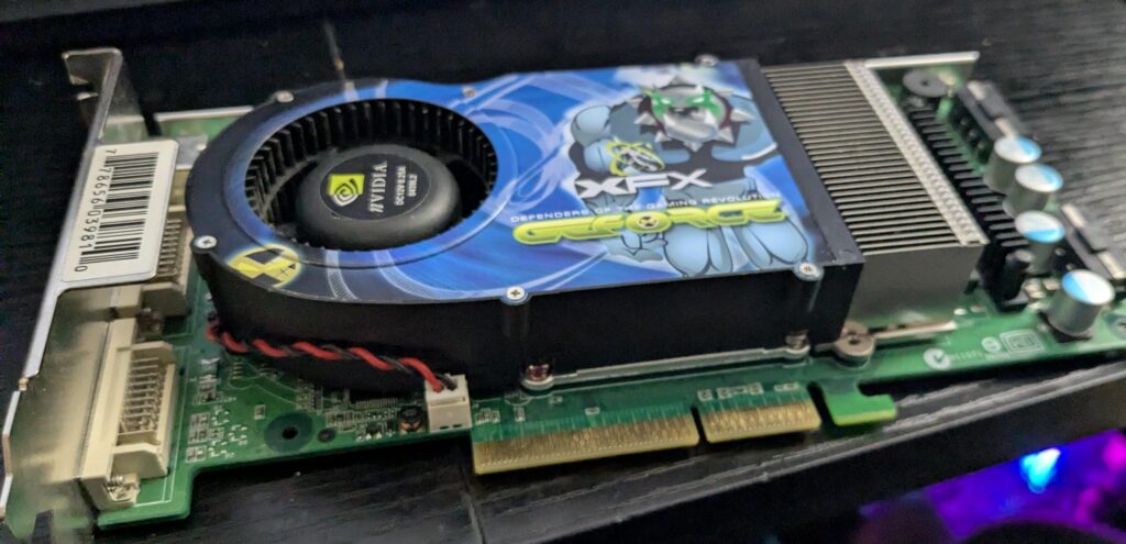 Girlfriend found this brand new 22 year old GPU in the closet