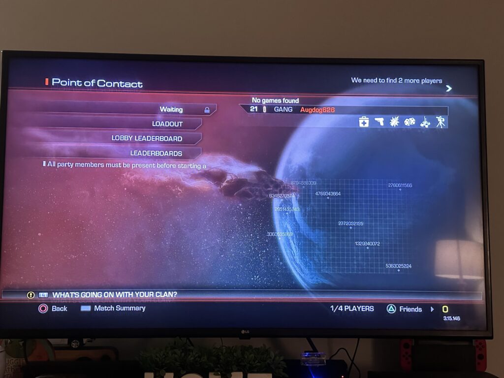 [ghosts] need people so i can actually play extinction!