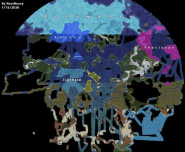 I tracked 800 unique players in a Minecraft world with no rules/admins for 30 days. Here is the political map they created.