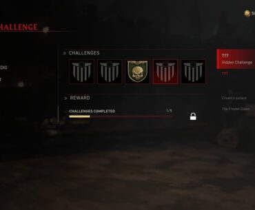 Shadow Guard challenge glitched? (Zombies).