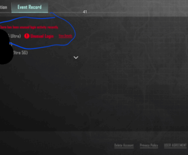 login activity