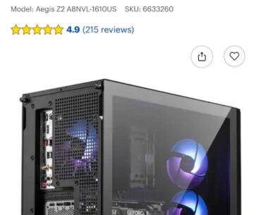 I want to get into gaming but I don’t know anything about gaming PCs. Saw this on bestbuy and want to know if this is good.