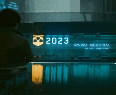 The Arasaka Tower memorial is… unsettling. And Johnny’s silence there feels intentional.