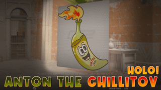 Anton The Chillitov | Sticker (HOLO!)