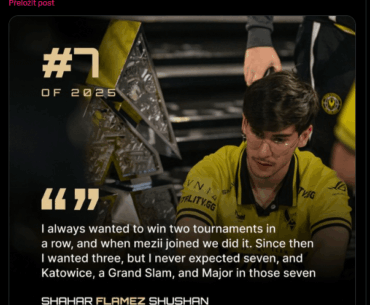 where does winning 7 big LANs in a row put Vitality in all time team ranking?