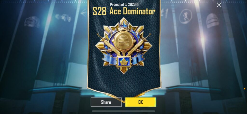 FINALLY! PROMOTED TO ACE DOMINATOR 💪🥹