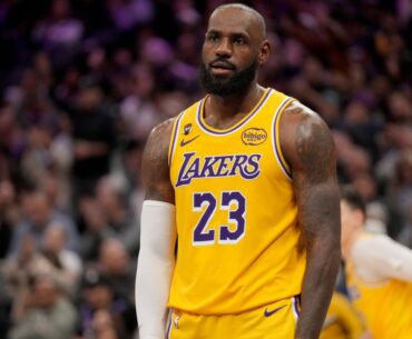 Lakers' LeBron James not voted All-Star Game starter