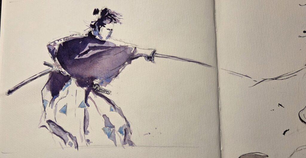 Ghost of Tsushima sketch