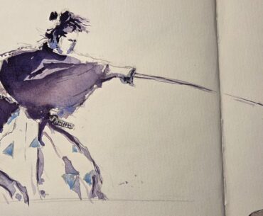 Ghost of Tsushima sketch