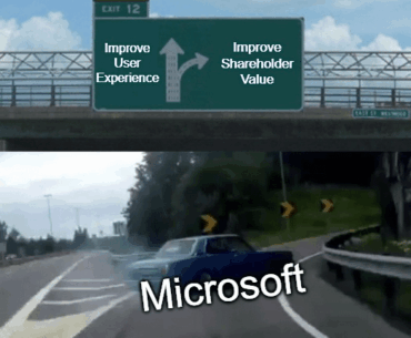 Be grateful that windows hasn’t added a monthly subscription mode (yet)