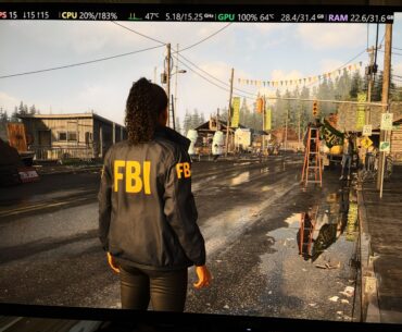 Another 8K gaming test because why not - Alan Wake 2 with 5090 @ 8k no DLSS Maxed out all settings and Ultra Ray Tracing - Glorious 15 FPS and VRAM spikes above 32gb
