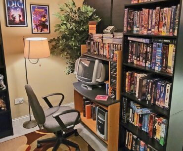 My Y2K Battle Station Nook. I still need a DVD rack...
