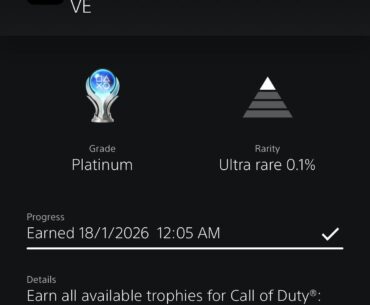 The last great cod , campaign excellent, mp felt great and the best zombies 😊