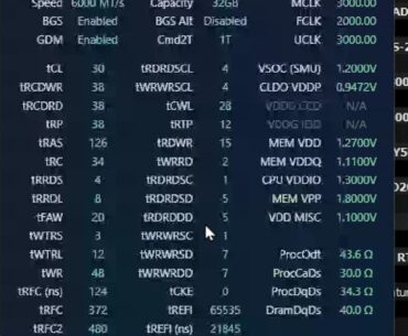 Any DDR5 timings i should lower more?