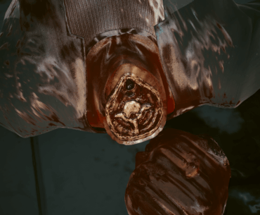 I just realized that we can see the bones of the NPCs