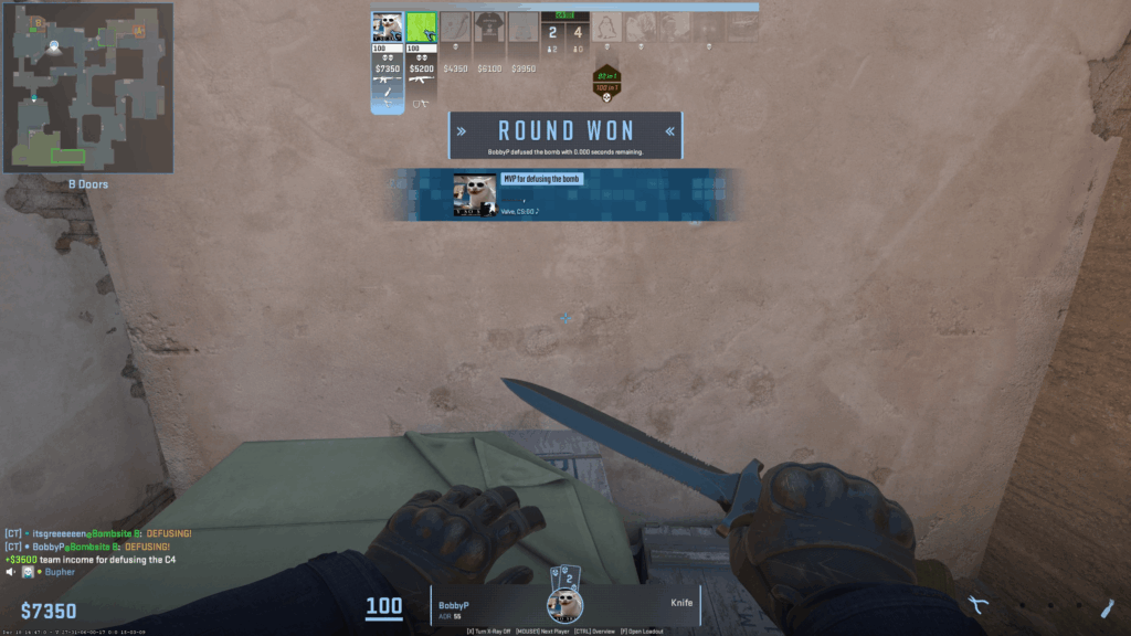 0.000 second defuse