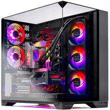 Skytech O11 Vision AMD Ryzen 7 7700 Radeon RX 9070 XT Gaming PC (32GB/1TB)