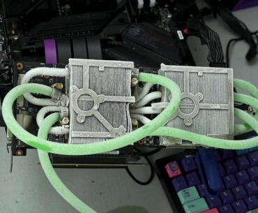 I turned an RTX 2060 cooler into plumbing