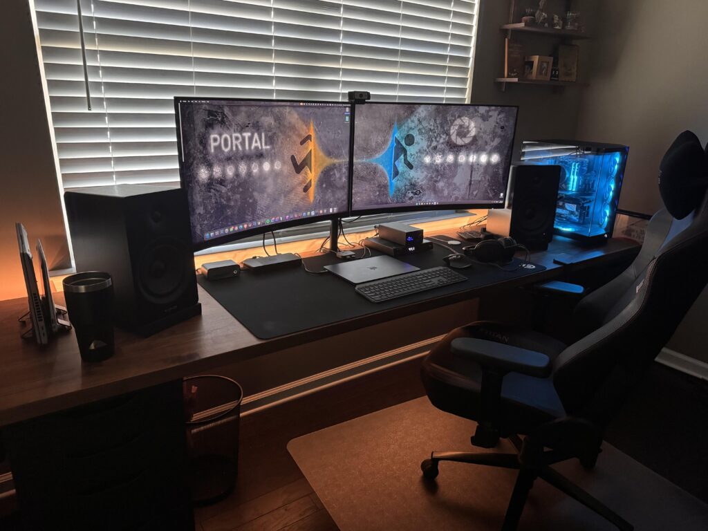 Portal Battlestation (Macbook and Windows)