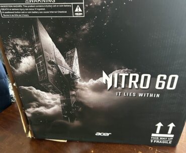 Just picked up this Acer Nitro series yesterday.