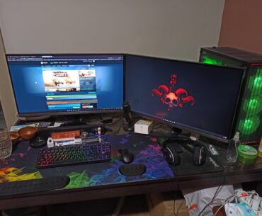 dual 4K 27-inch look like