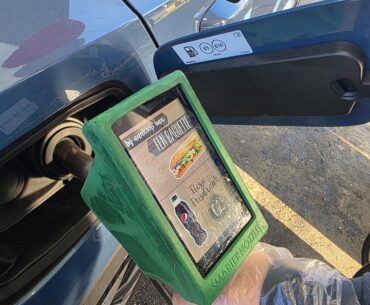 Screen time while fueling in Netherlands