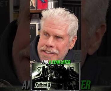 Ron Perlman: "They invited me to do the first Fallout. Did a couple lines, they gave me $40 and a sandwich and I went home. Year and a half later I get a call "hey you remember Fallout?" I go no. They go "there's a 2nd one". I go why? "Cus the 1st one went through the fucking roof.""
