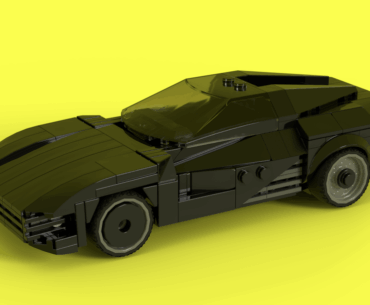 The Quadra turbo r in lego Form by me