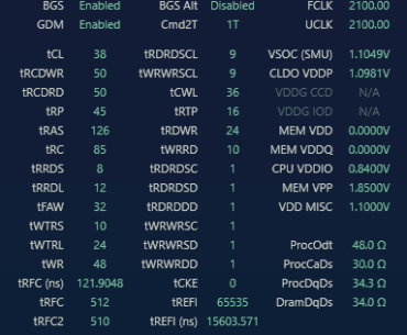 Managed To Boot into DDR5 8400 with 105Mhz BCLK on the 7800X3D.