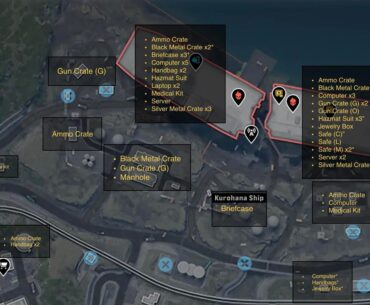 Every Notable DMZ Container: Kurohana Ship
